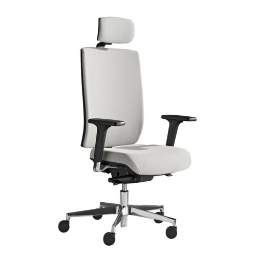 Lex sedia ufficio ergonomica con poggiatesta e braccioli