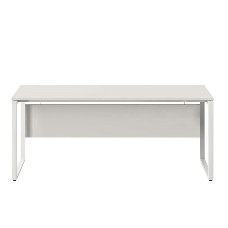 scrivania pop square con modesty panel